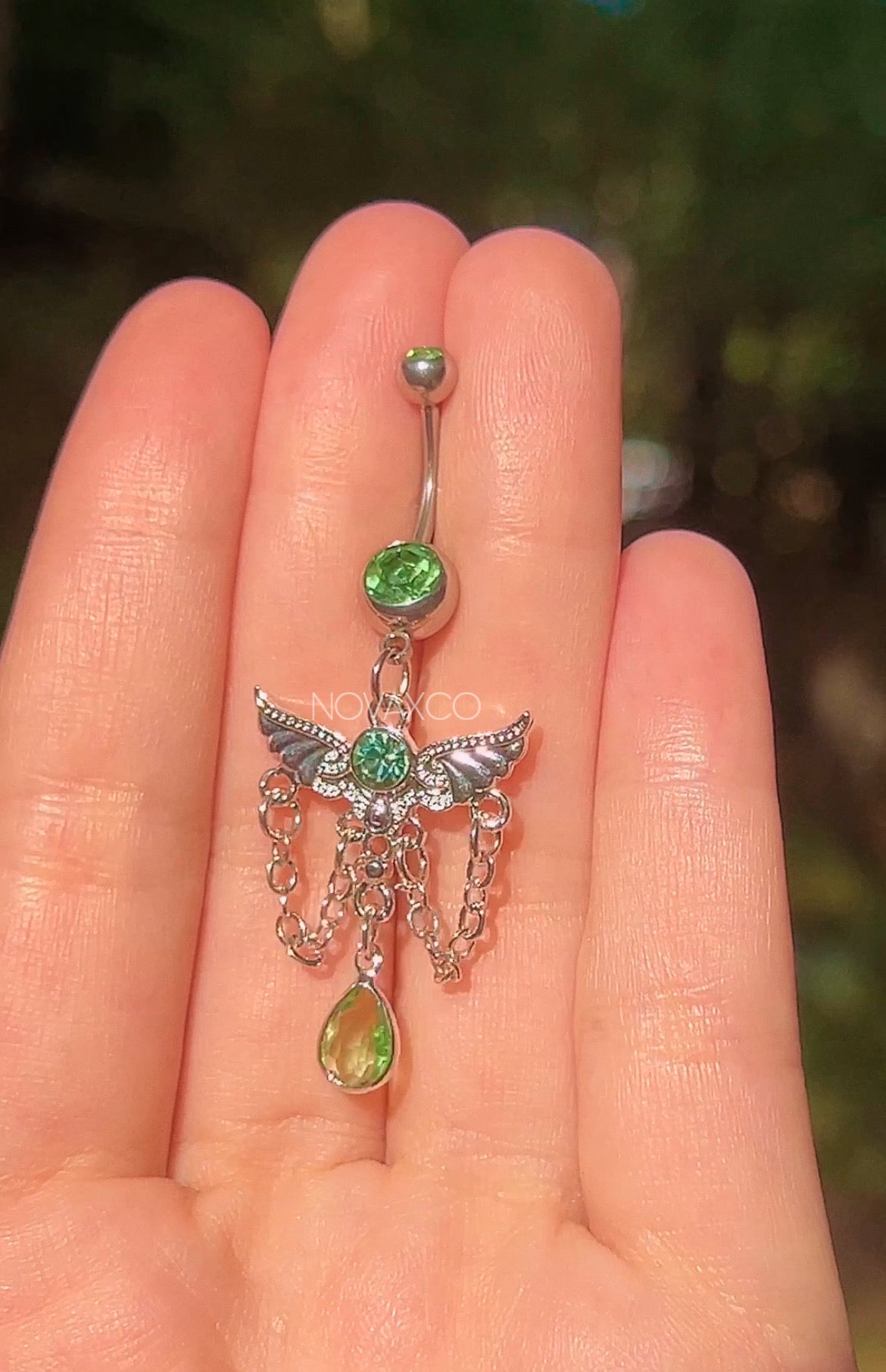 Angelic Dangle Belly Ring