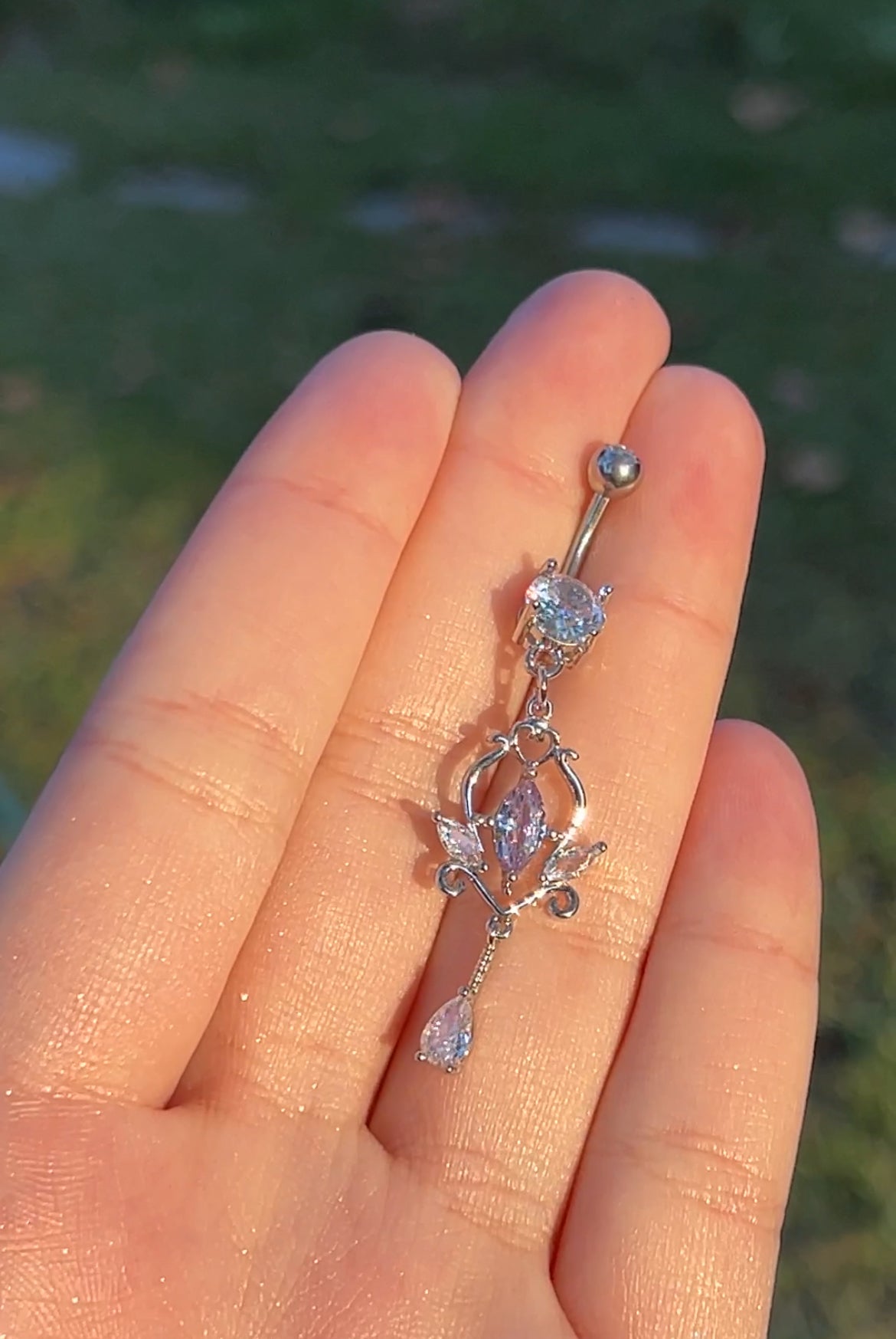Fairy Elegant Dangle Belly Ring