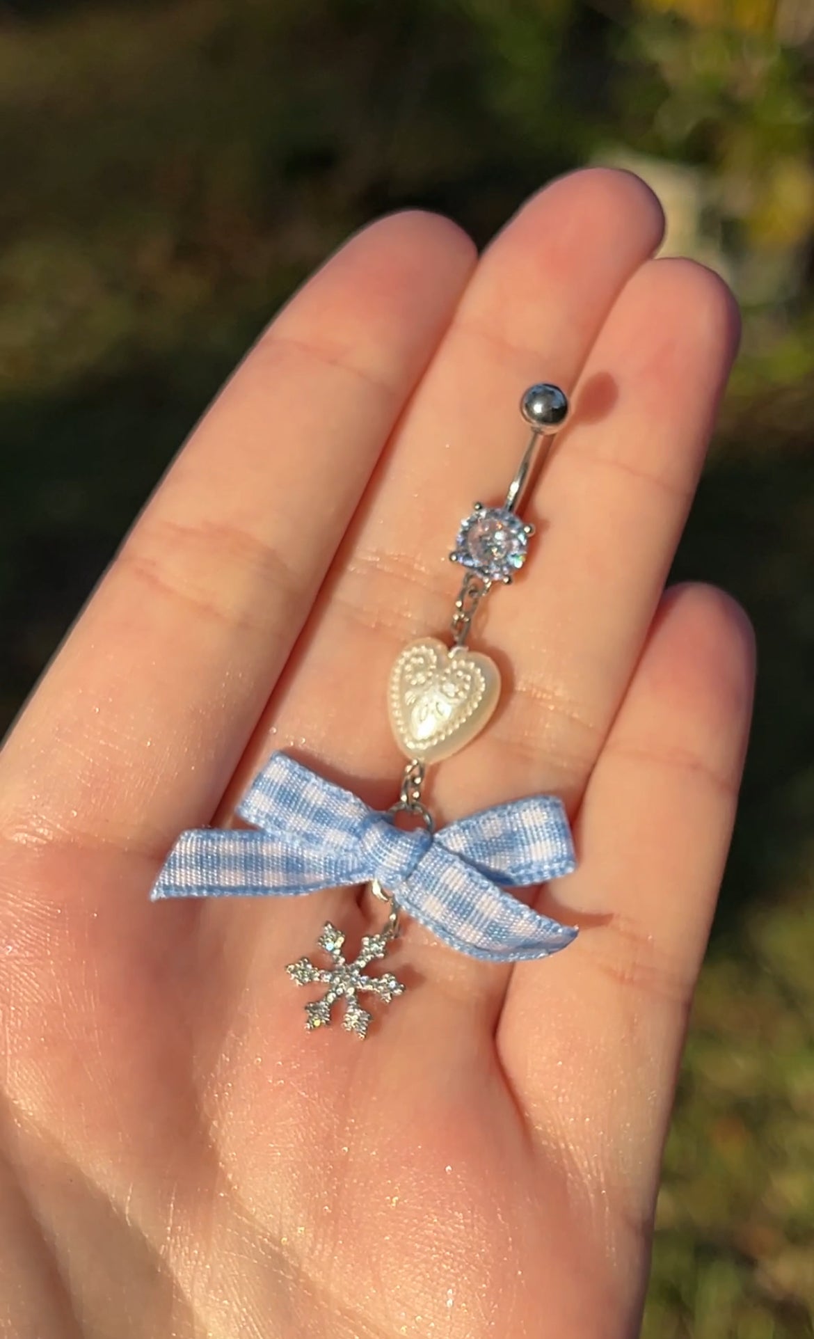 Winter Wonderland Belly Ring