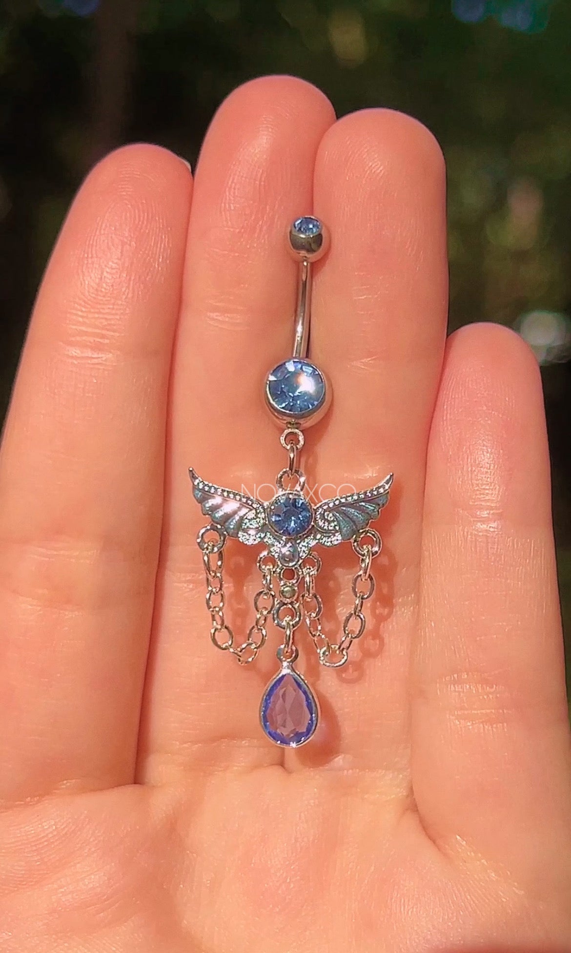 Angelic Dangle Belly Ring