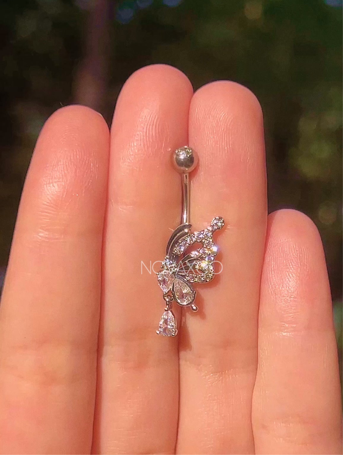 Dreamy Butterfly Belly Ring