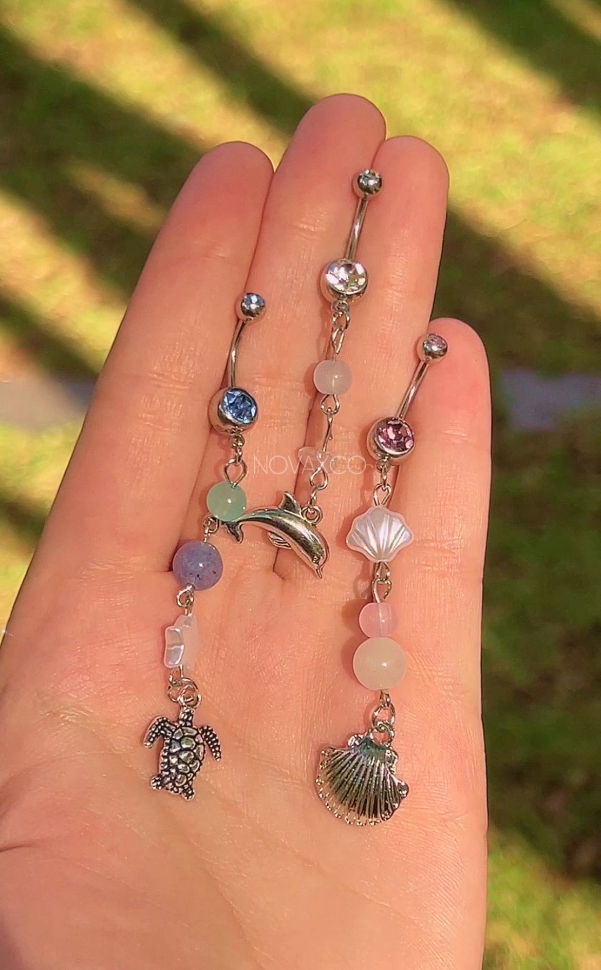 Beachy Belly Rings