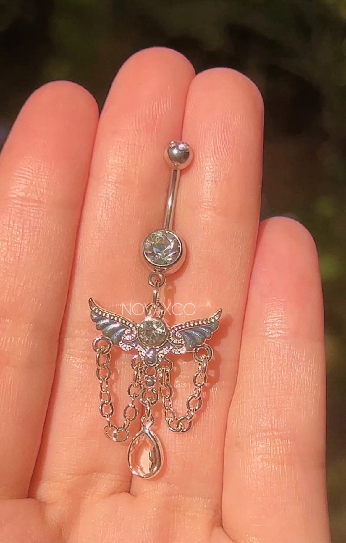 Angelic Dangle Belly Ring