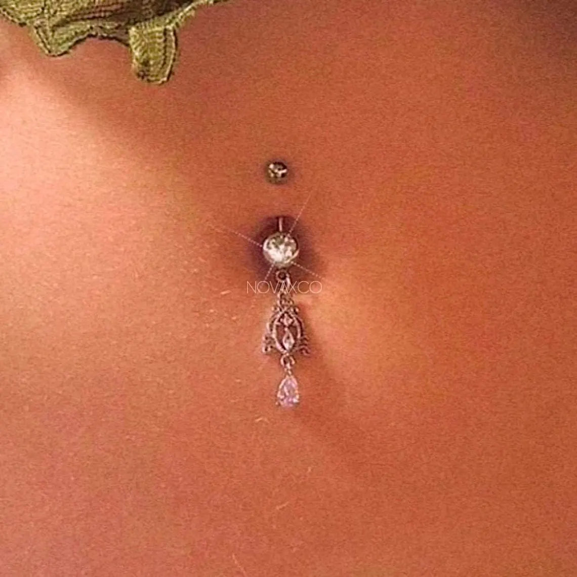 Fairy Minimal Dangle Belly Ring