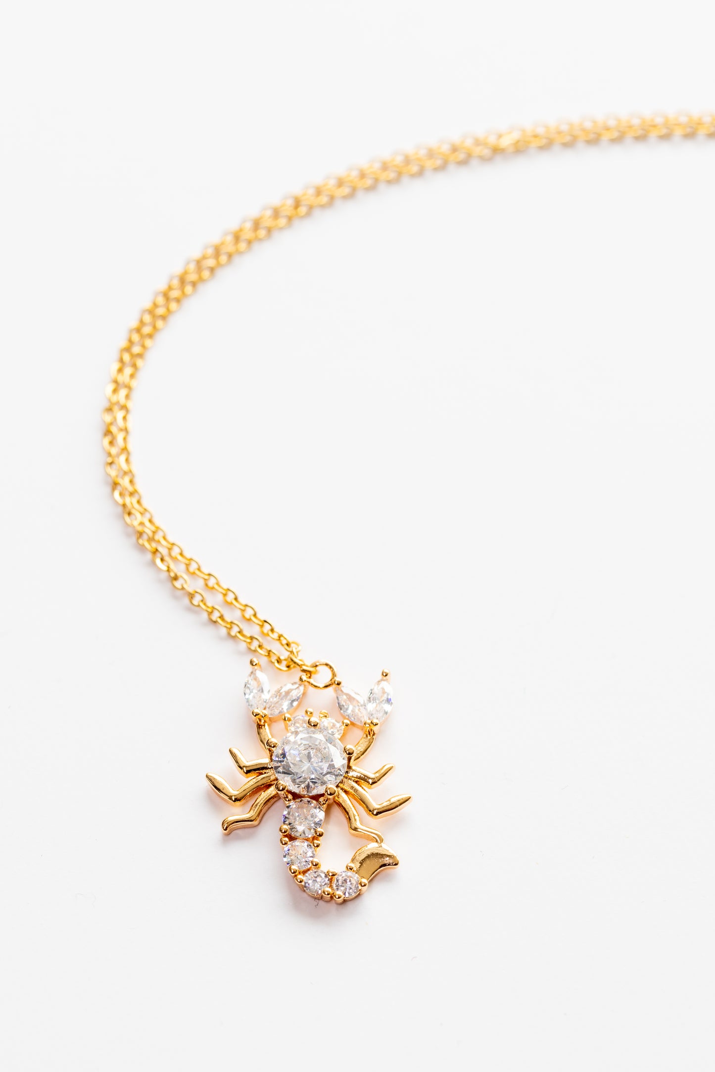 Scorpion Charm Necklace