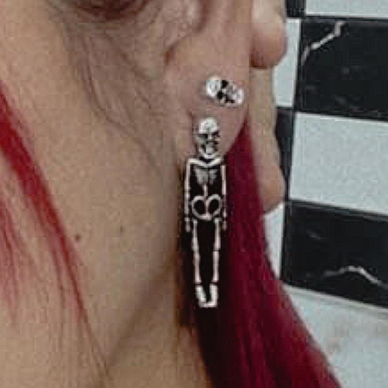Skeleton Dangle Earrings