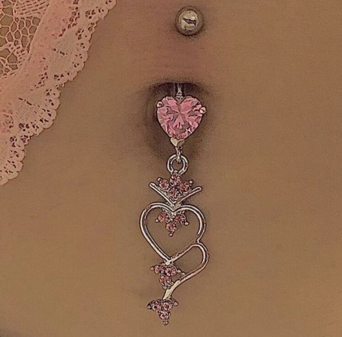 Finley Heart Belly Button Ring