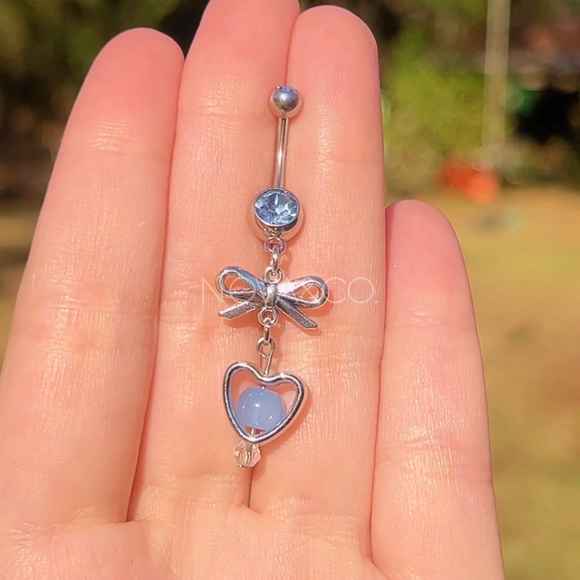 Coquette Besties Matching Belly Rings