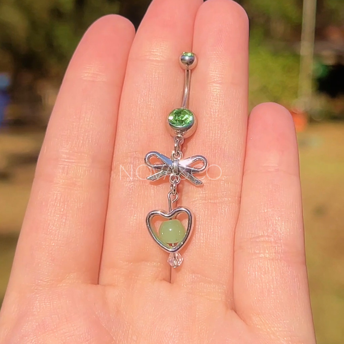 Coquette Besties Matching Belly Rings