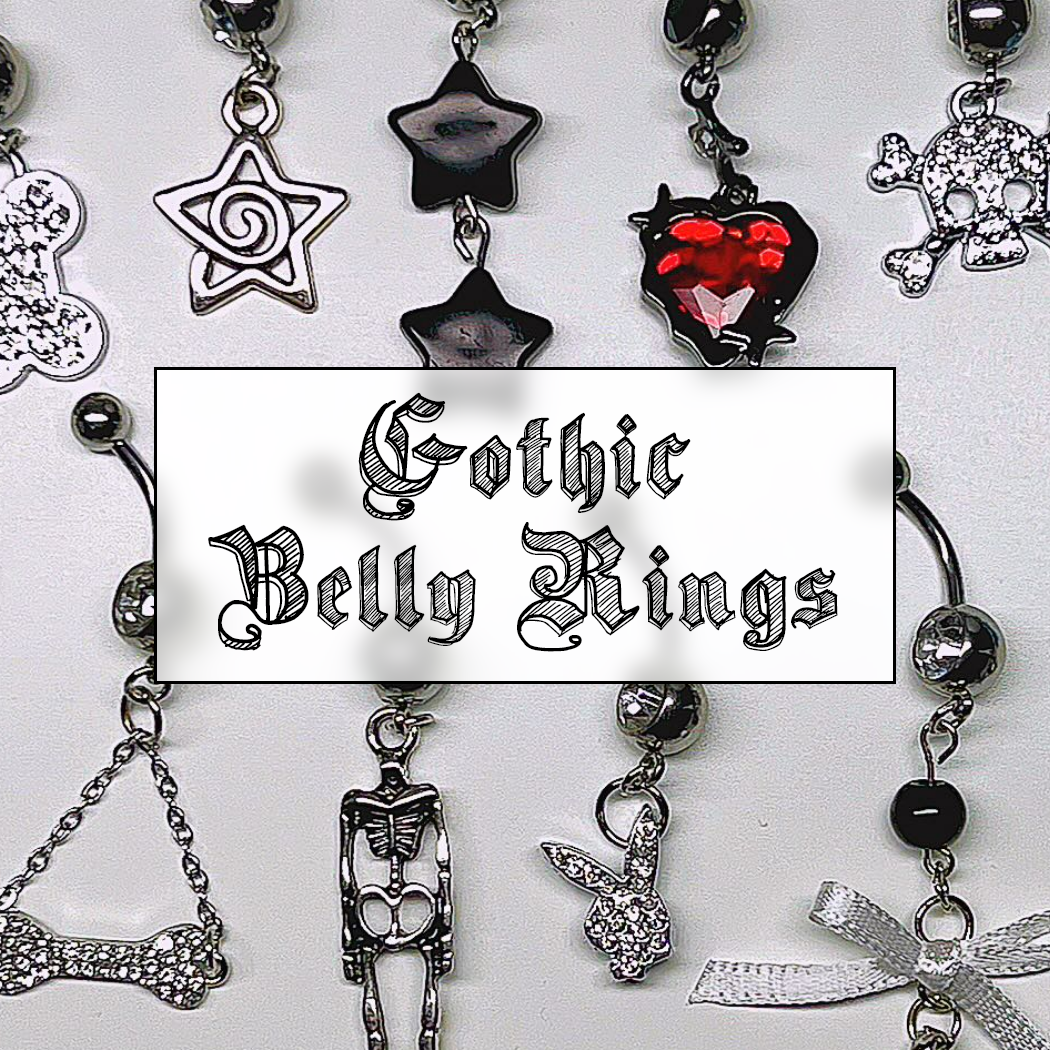 Spooky Season Belly Ring Collection