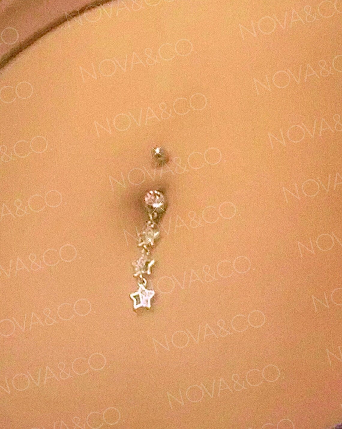 Little Star Baby Belly Button Ring