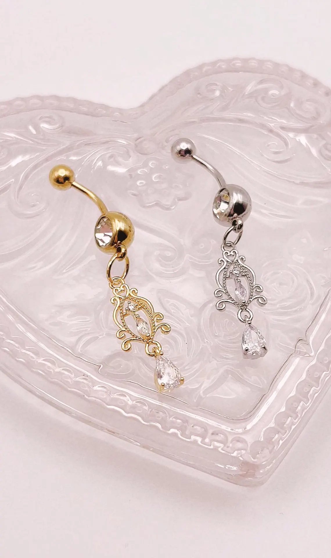 Fairy Minimal Dangle Belly Ring