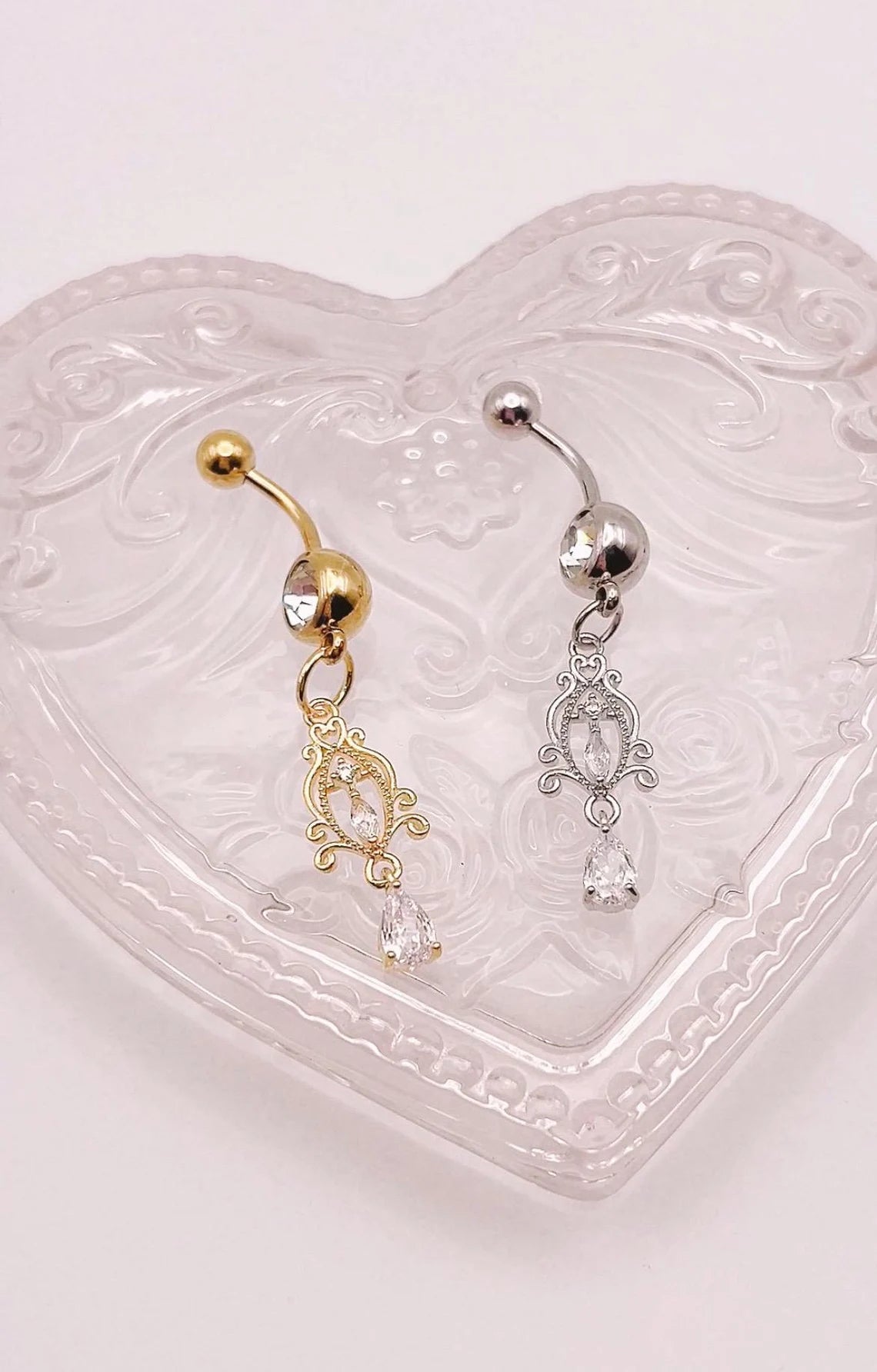 Fairy Minimal Dangle Belly Ring