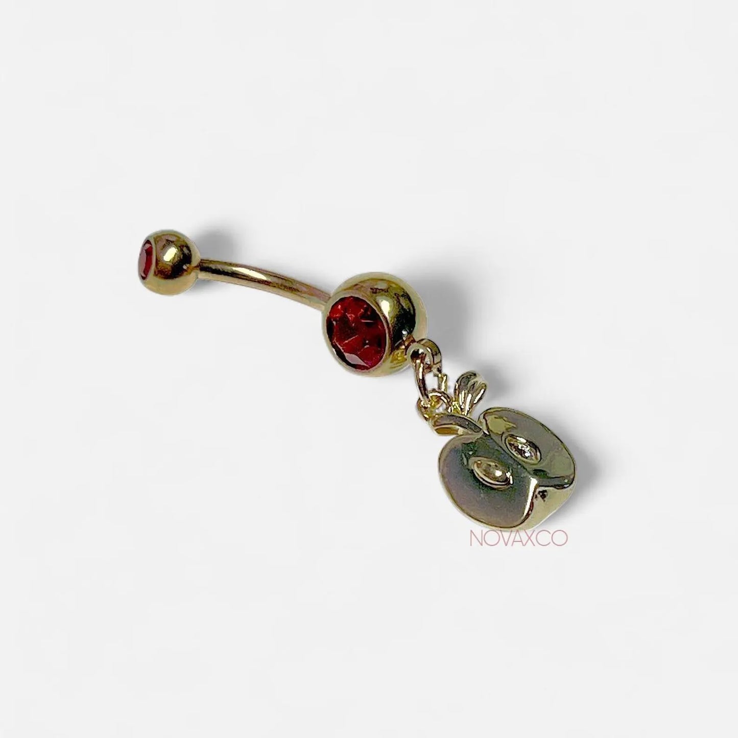 Golden Apple Belly Ring