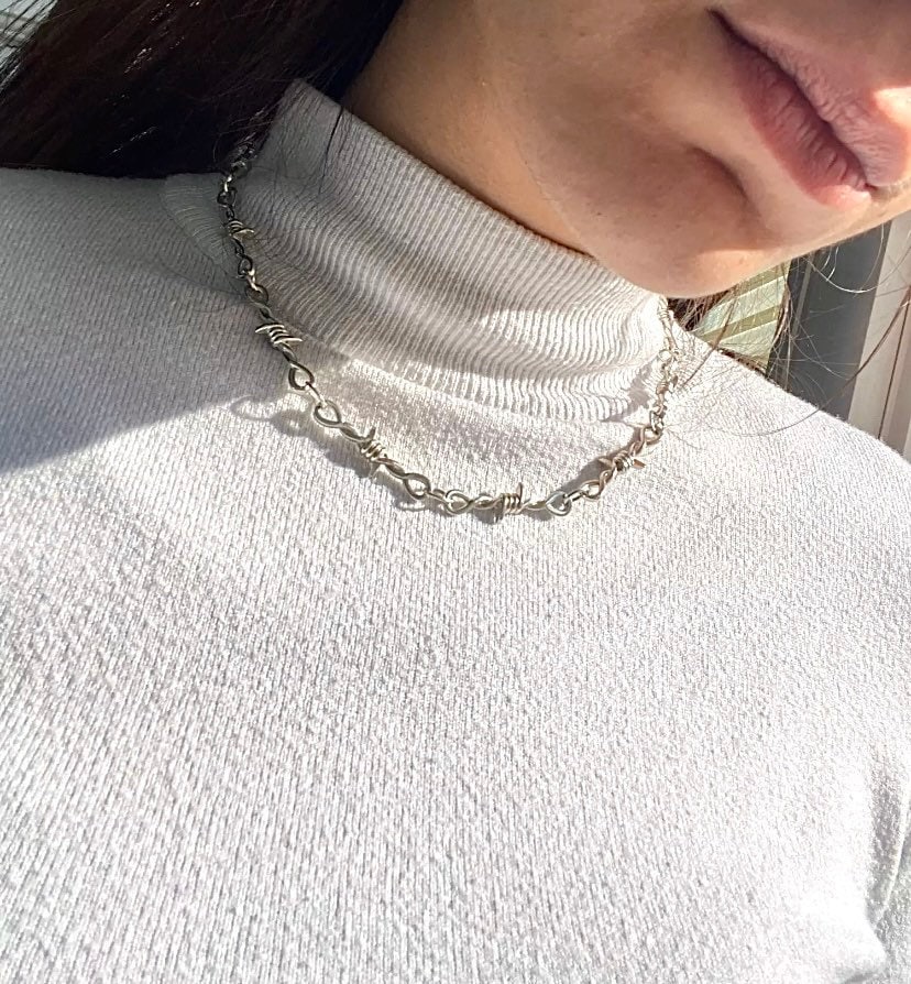 Barb Wire Necklace