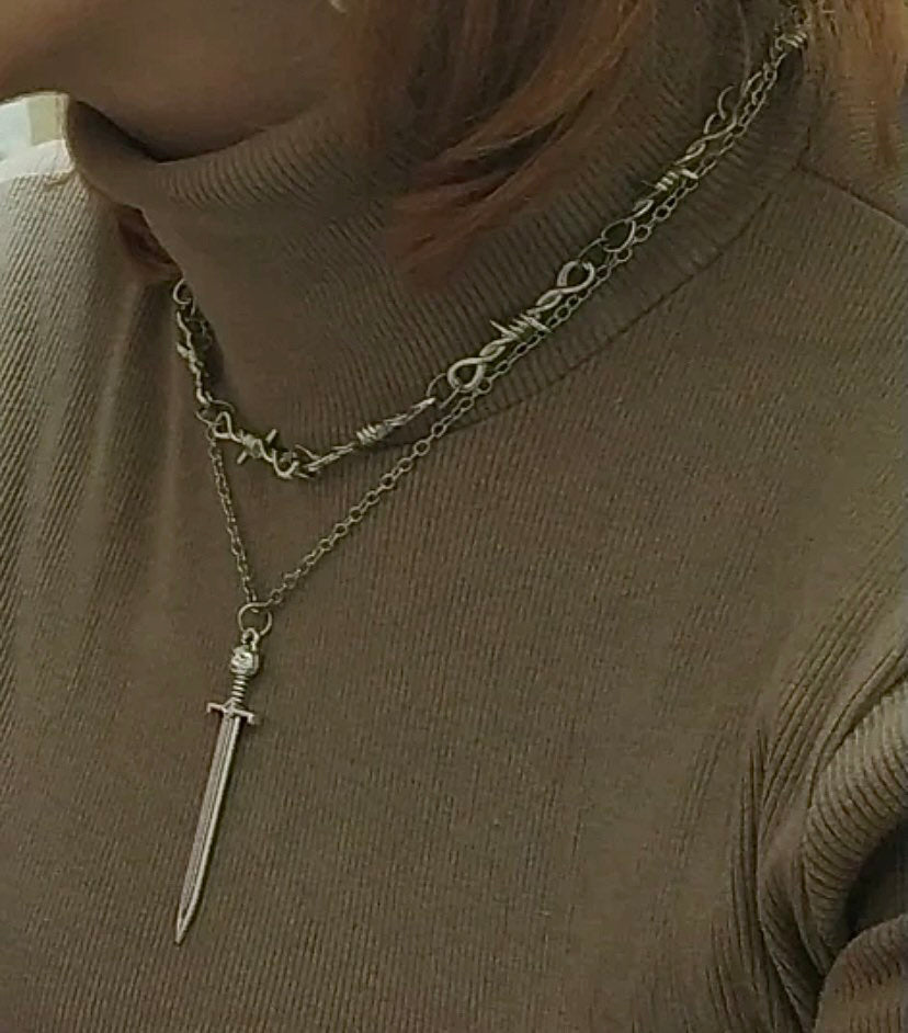 Barb Wire Necklace