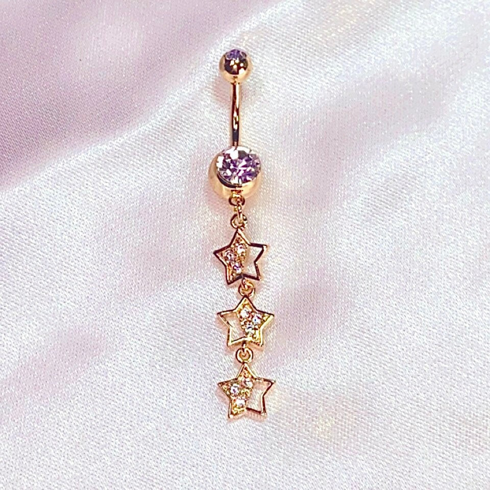 Little Star Baby Belly Button Ring