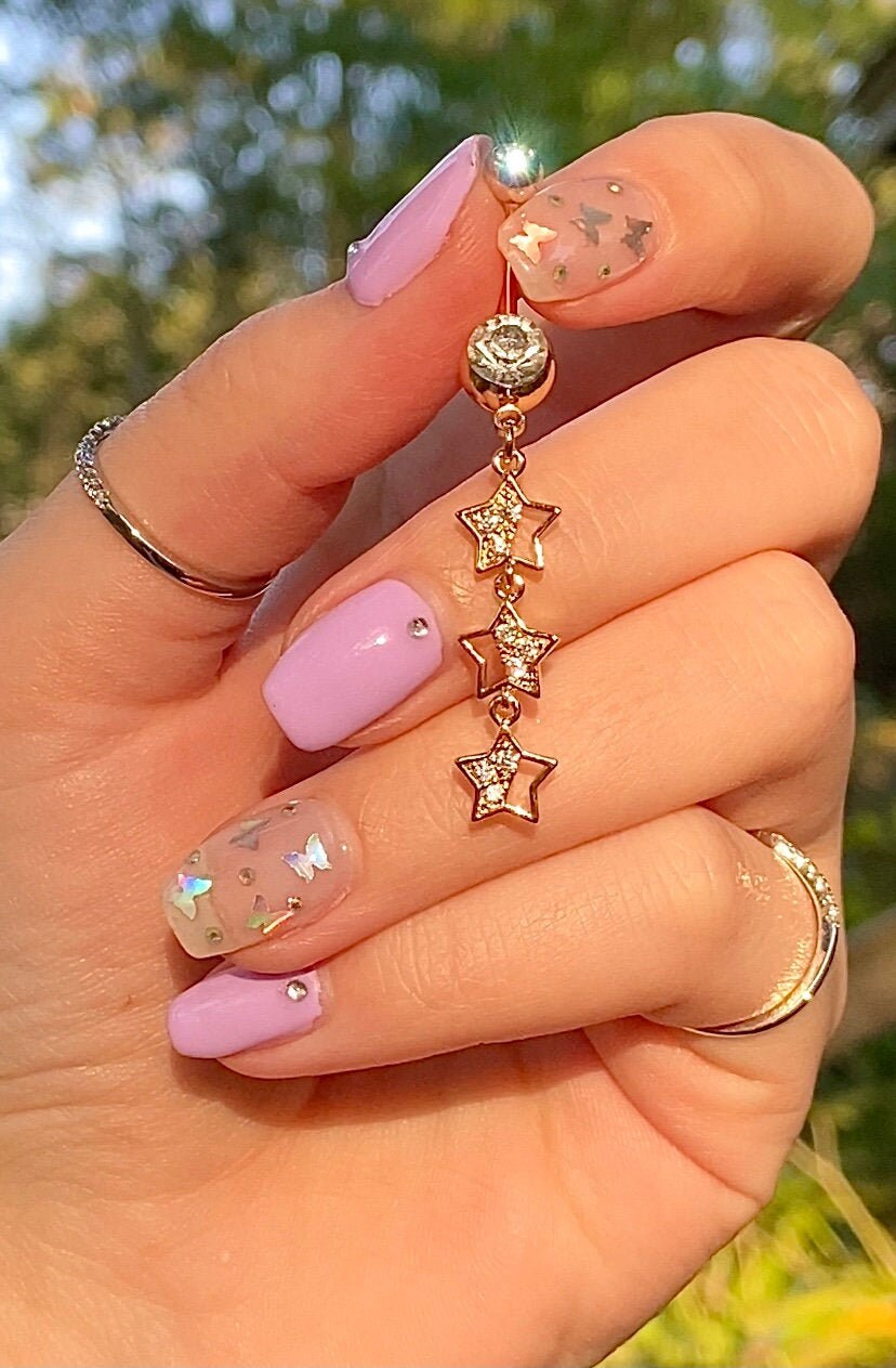Little Star Baby Belly Button Ring