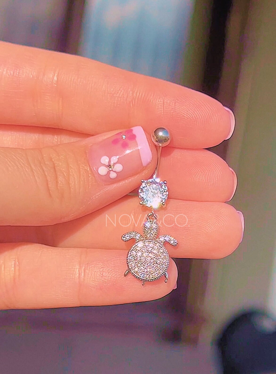 Sea Turtle Belly Ring
