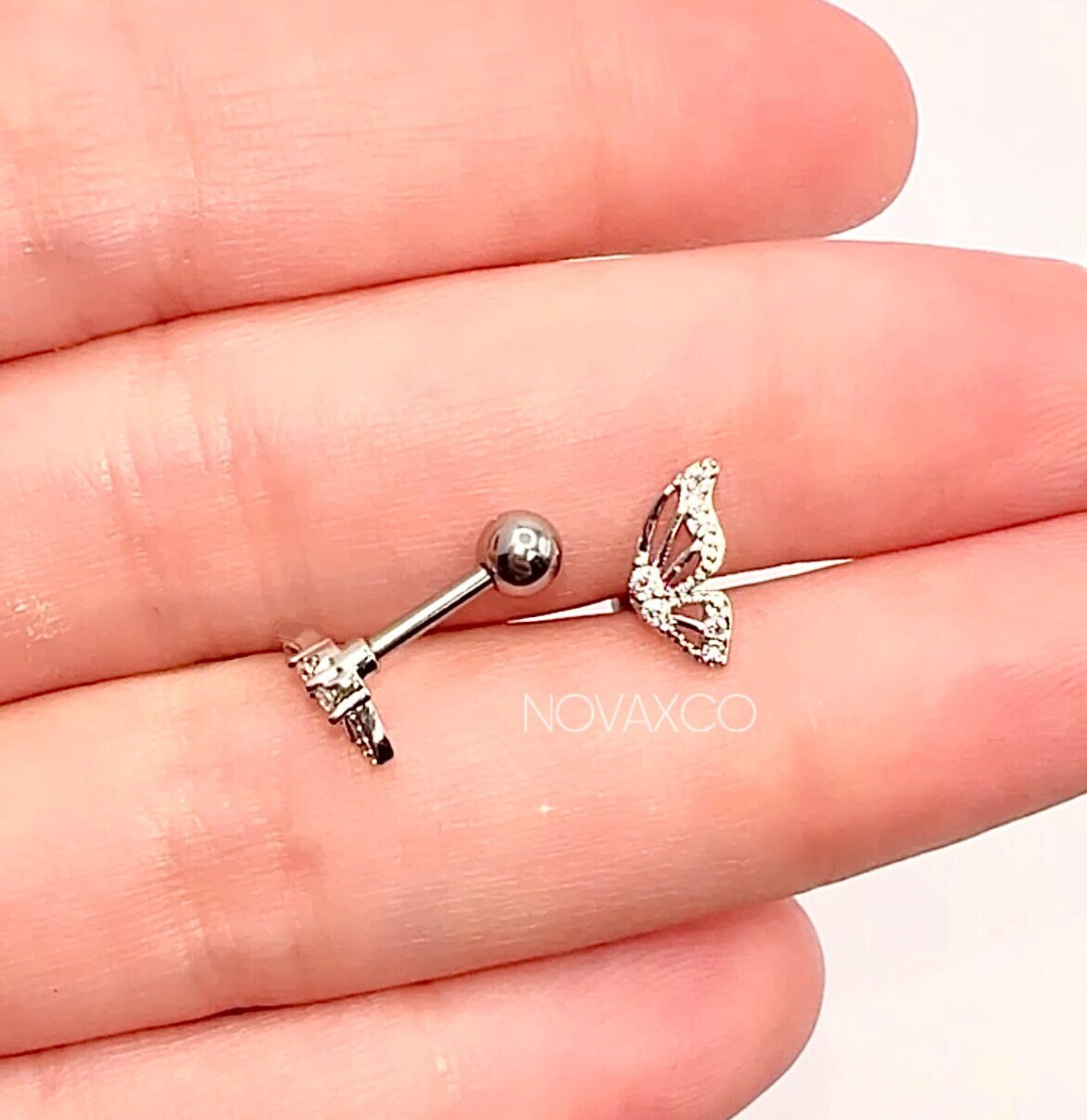 Butterfly Wings Helix Piercing