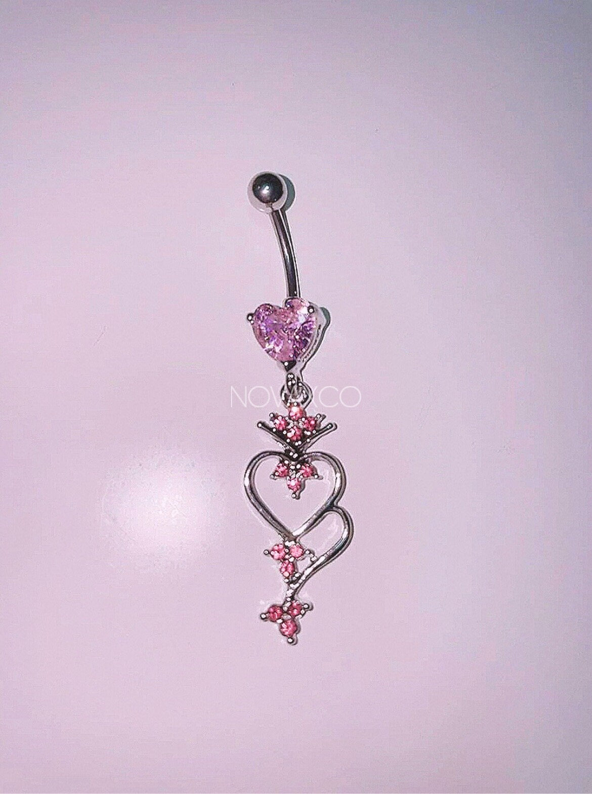 Finley Heart Belly Button Ring
