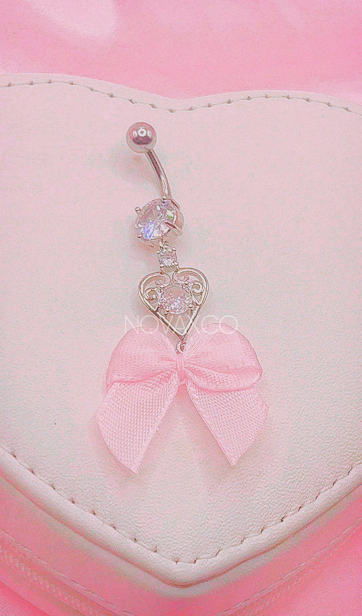 Coquette Princess Dangle Belly Ring