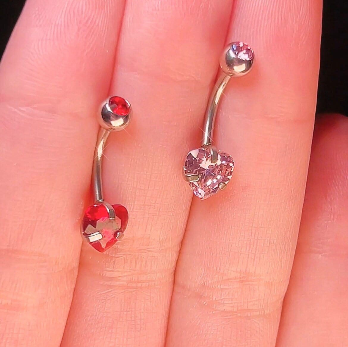 Dainty Heart Belly Ring