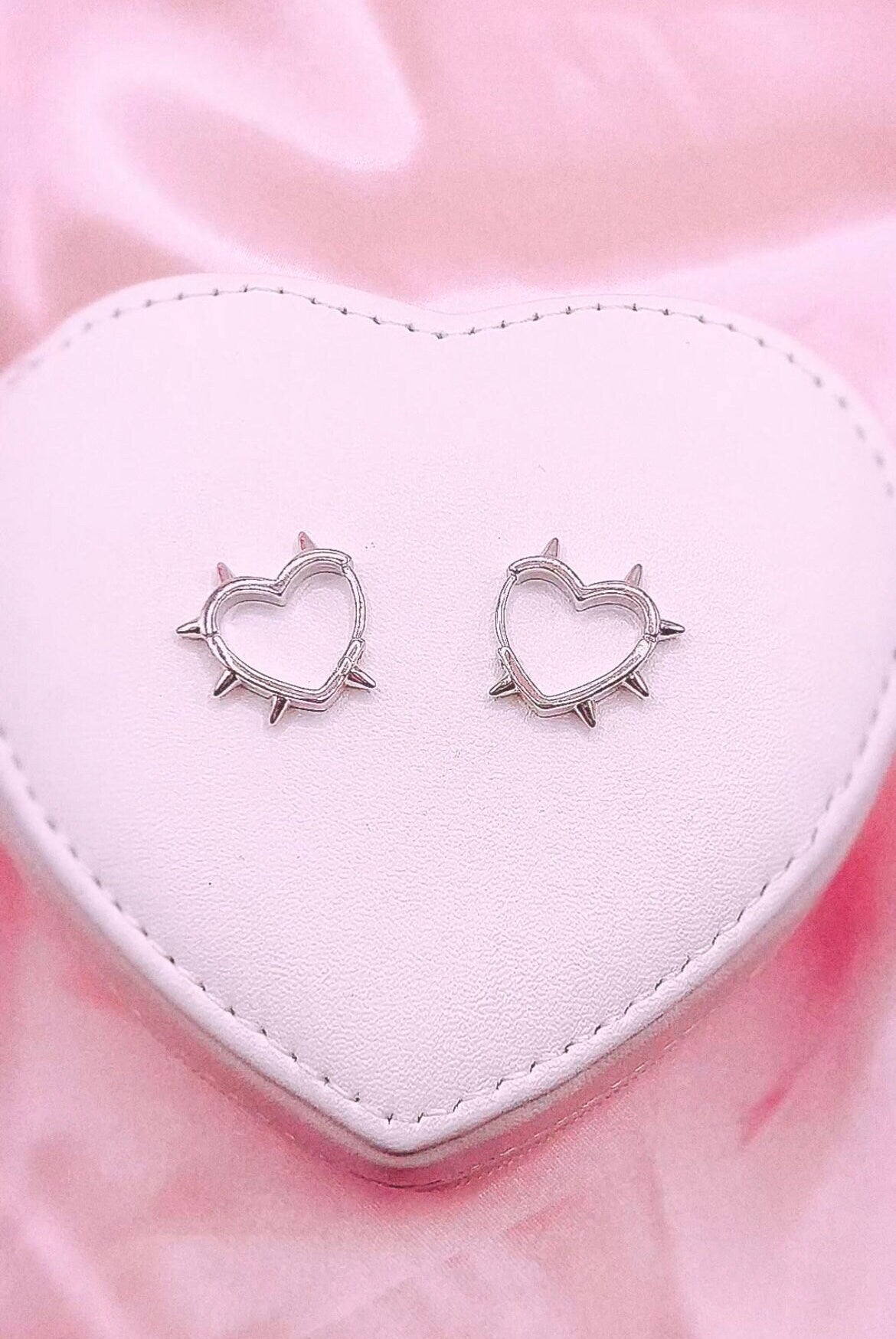 Barbwire Heart Earrings