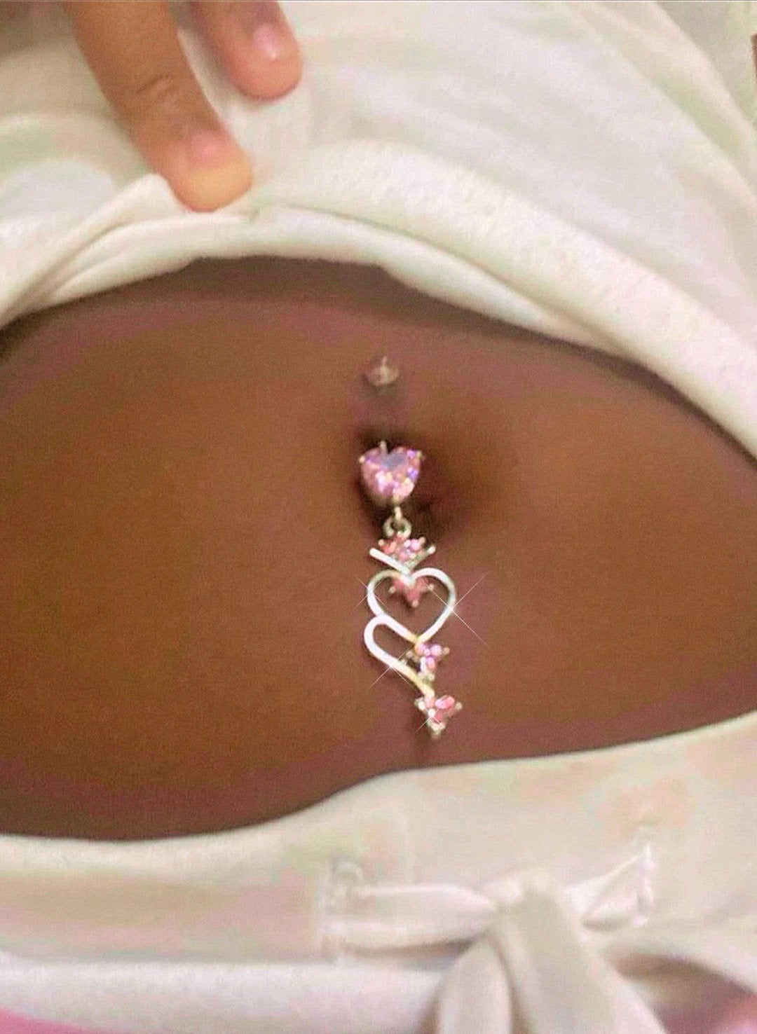 Finley Heart Belly Button Ring