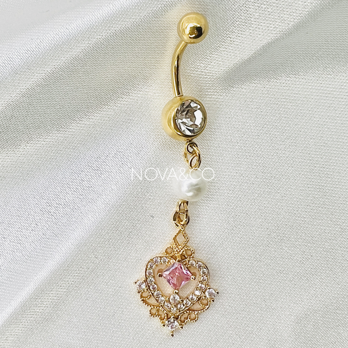 Dainty Gold Princess Belly Ring