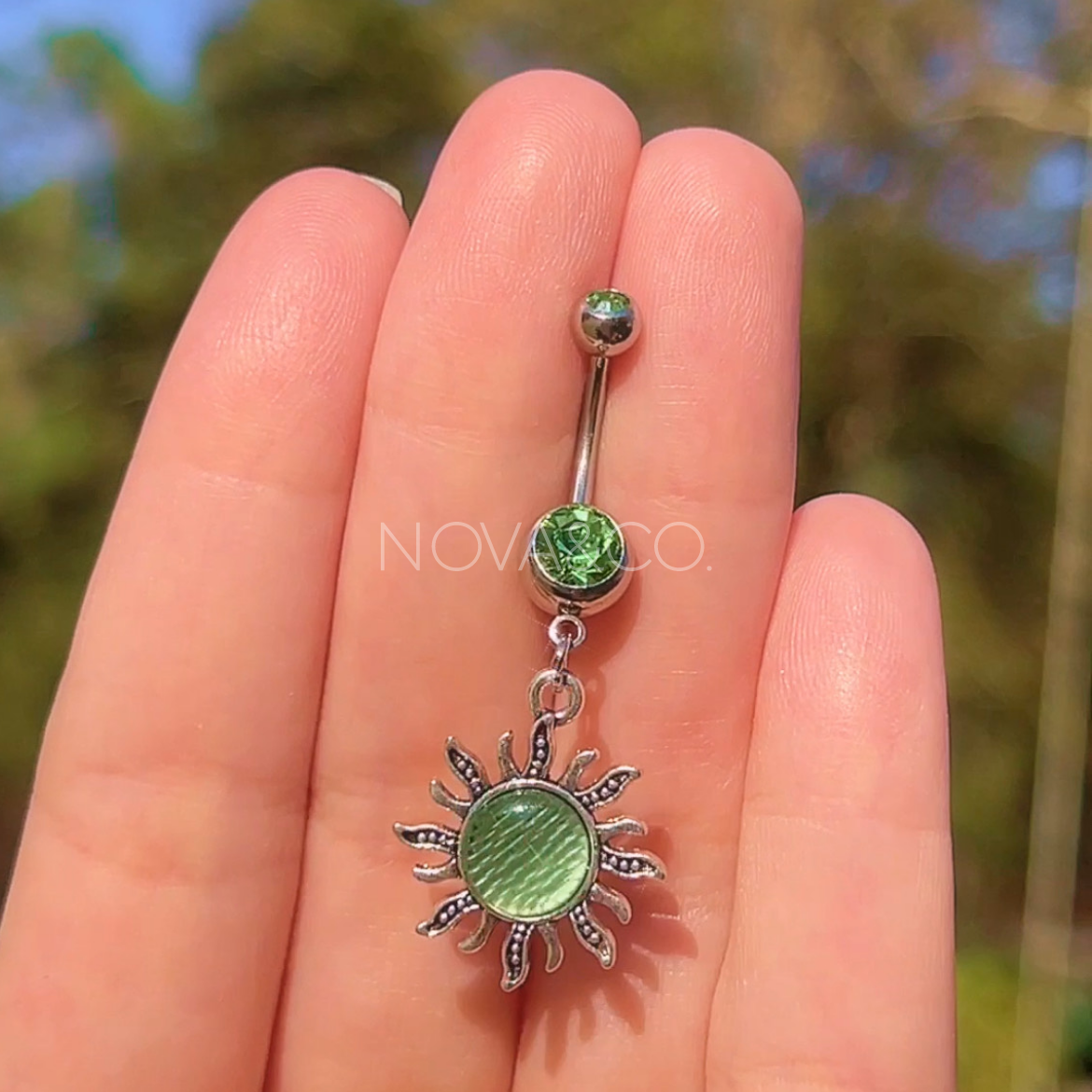 Garden of the Sun Belly Rings