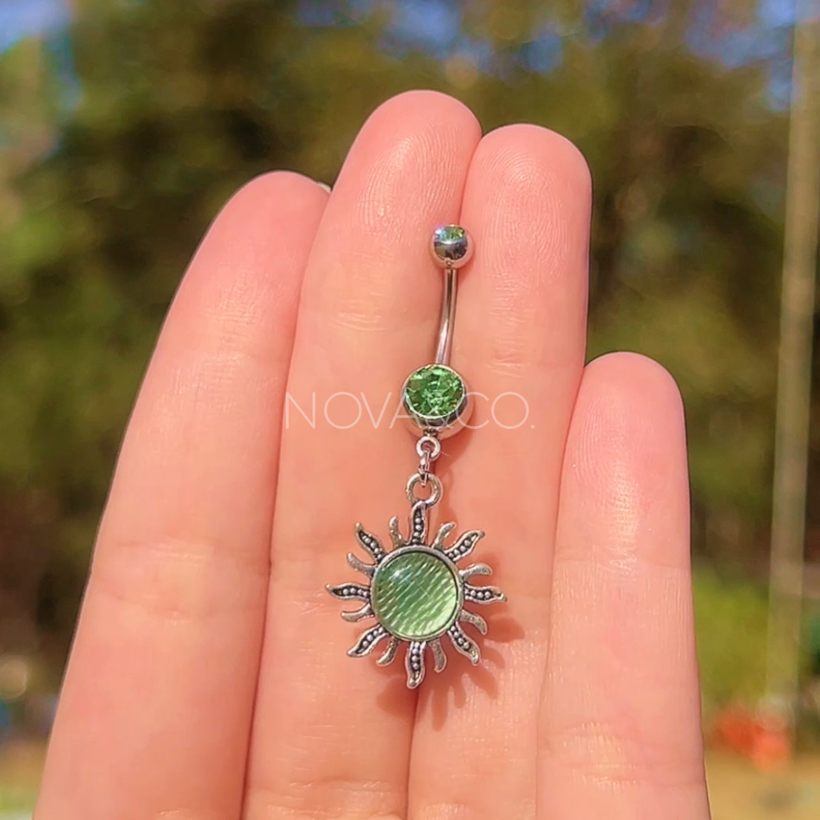 Garden of the Sun Belly Rings