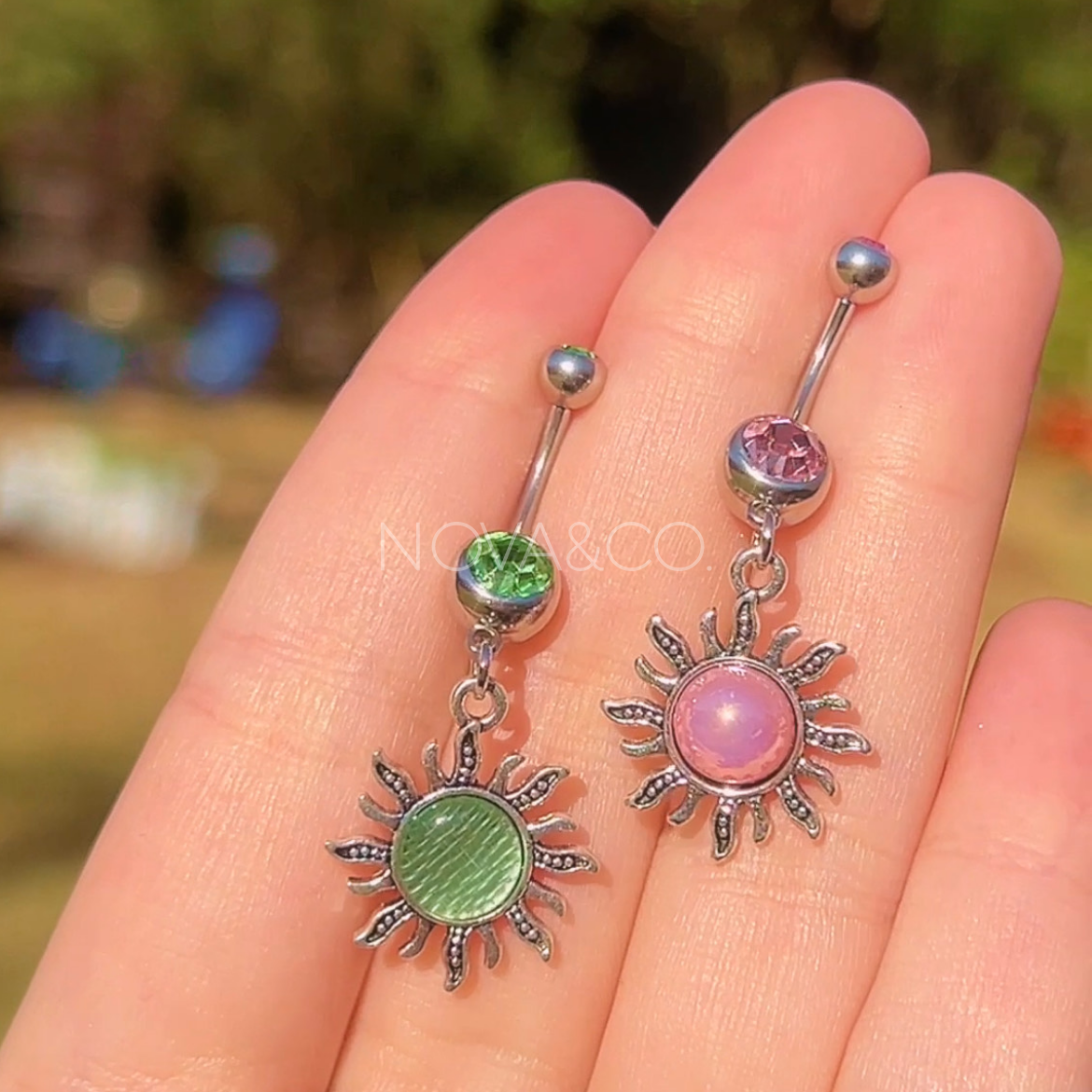 Garden of the Sun Belly Rings