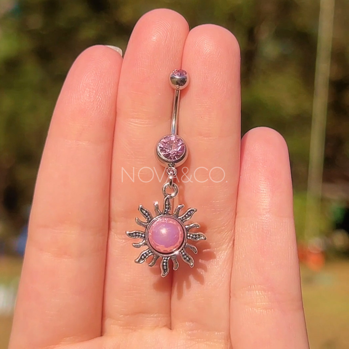 Garden of the Sun Belly Rings