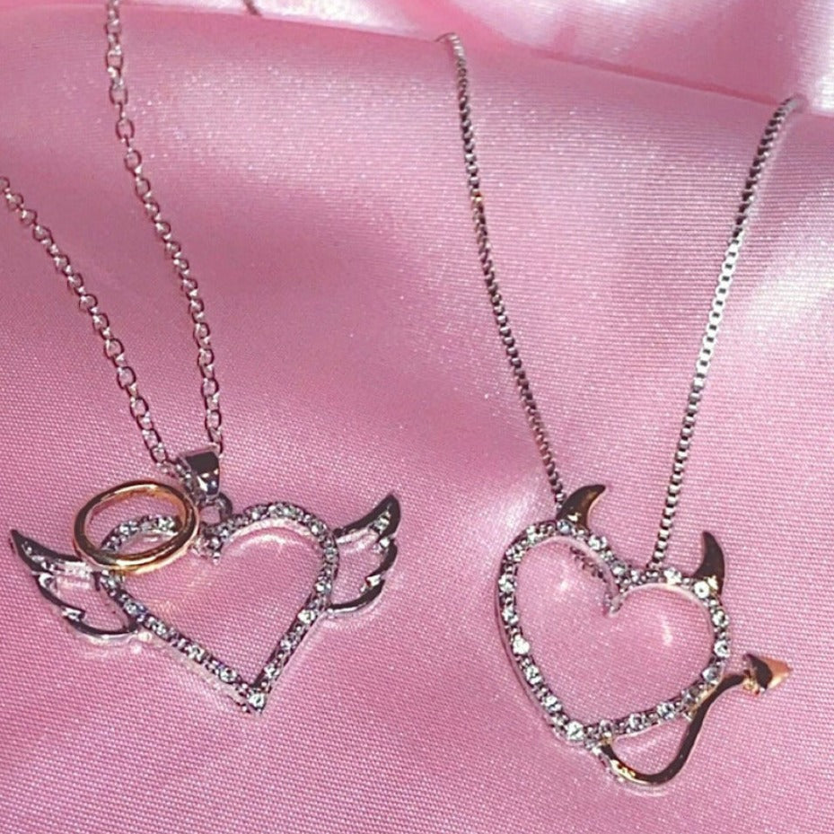 Angel and Devil Necklaces