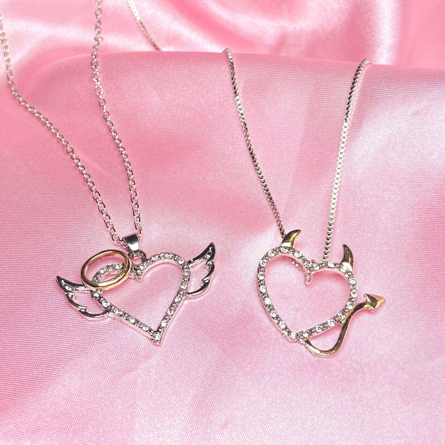 Angel and Devil Necklaces
