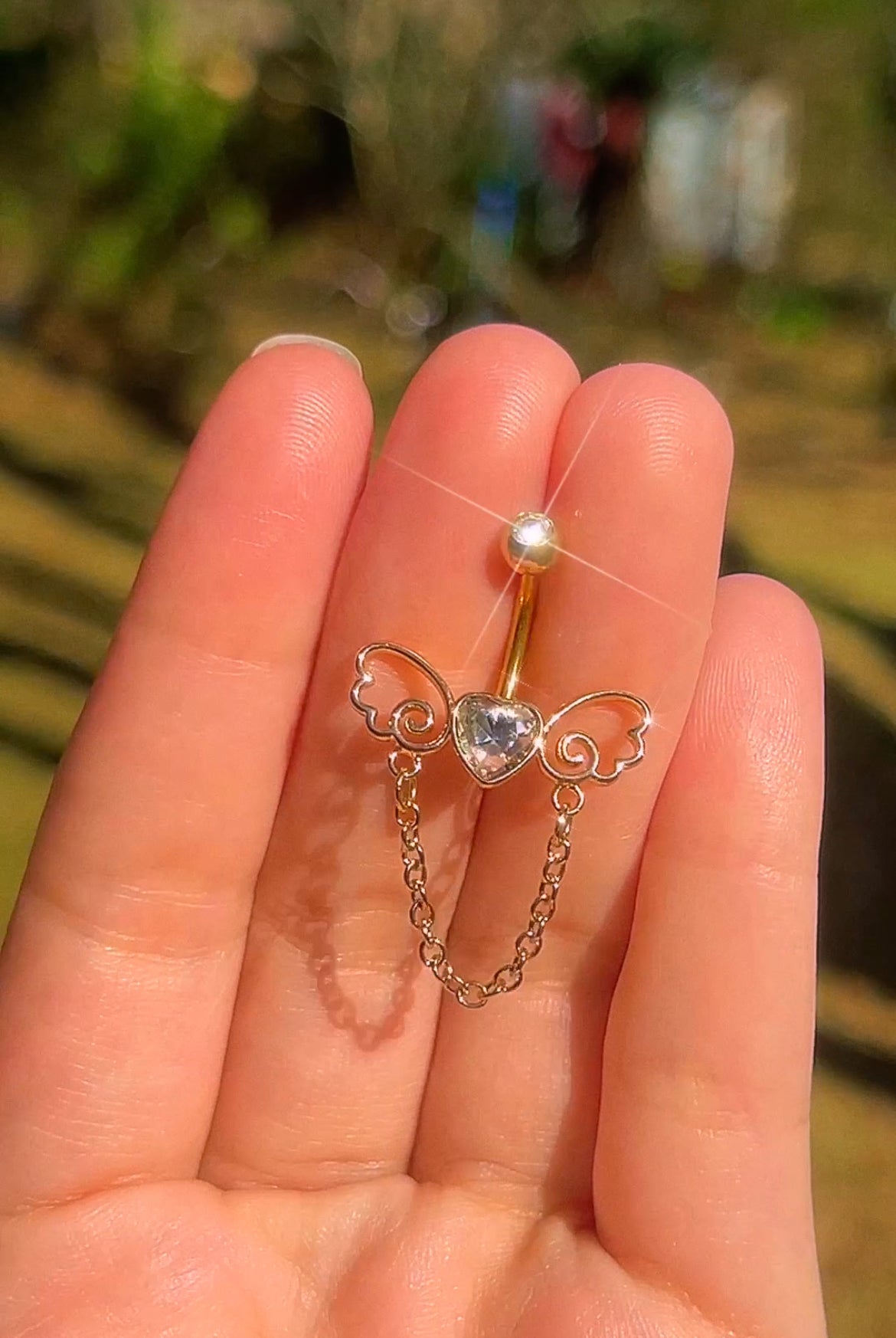 Angel Energy Belly Ring