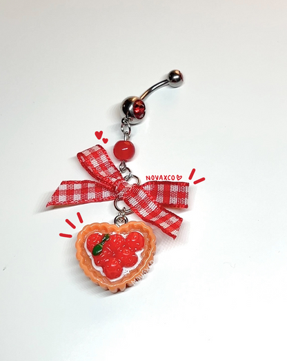 Apple Pie Dangly Belly Ring