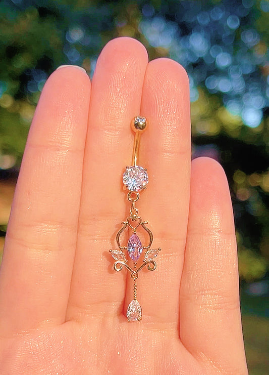 Fairy Elegant Dangle Belly Ring