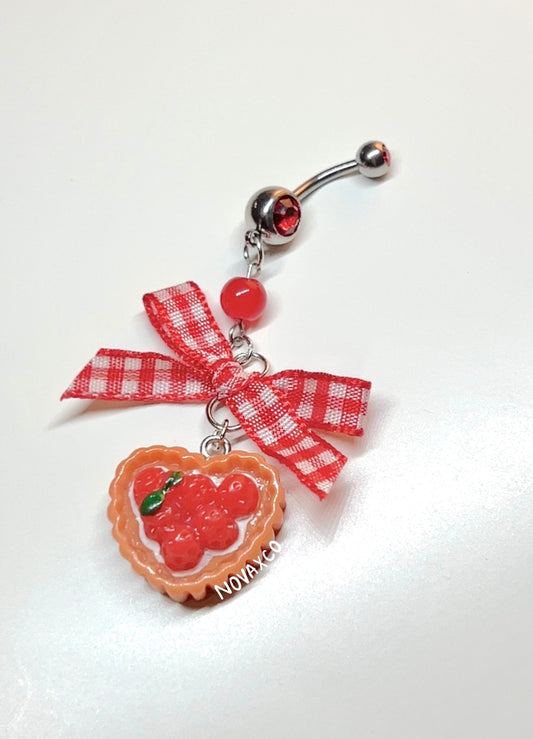 Apple Pie Dangly Belly Ring