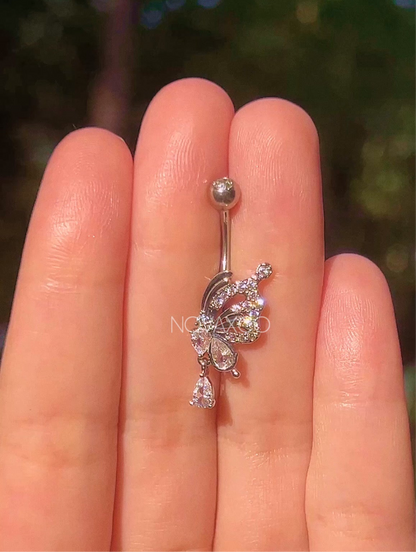Dreamy Butterfly Belly Ring