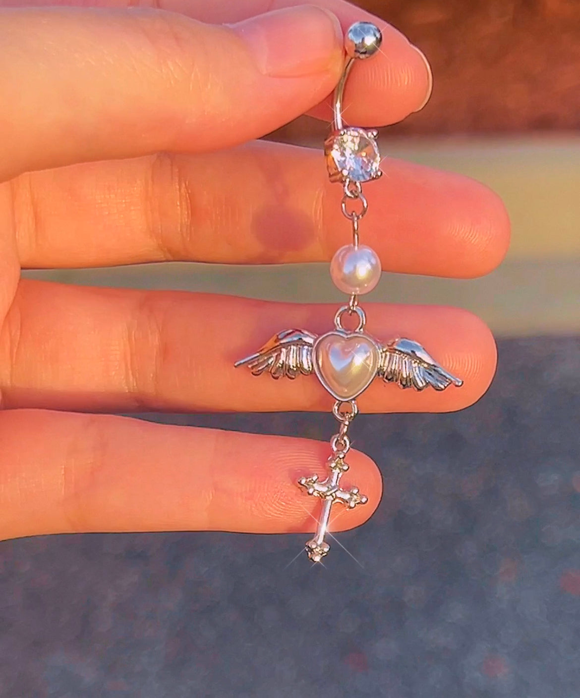 Angelic Lolita Belly Ring