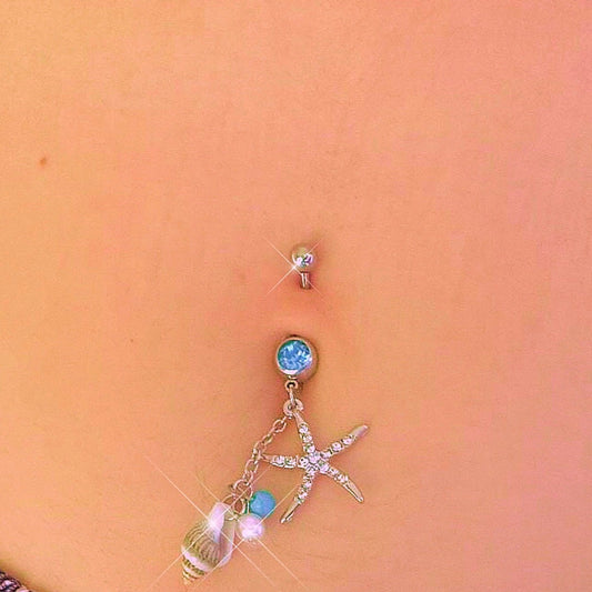 Starfish Belly Ring