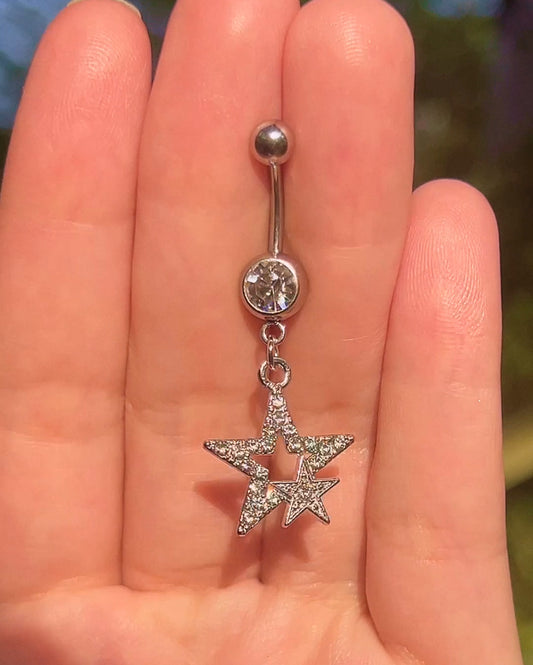 Mcbling Star Belly Ring