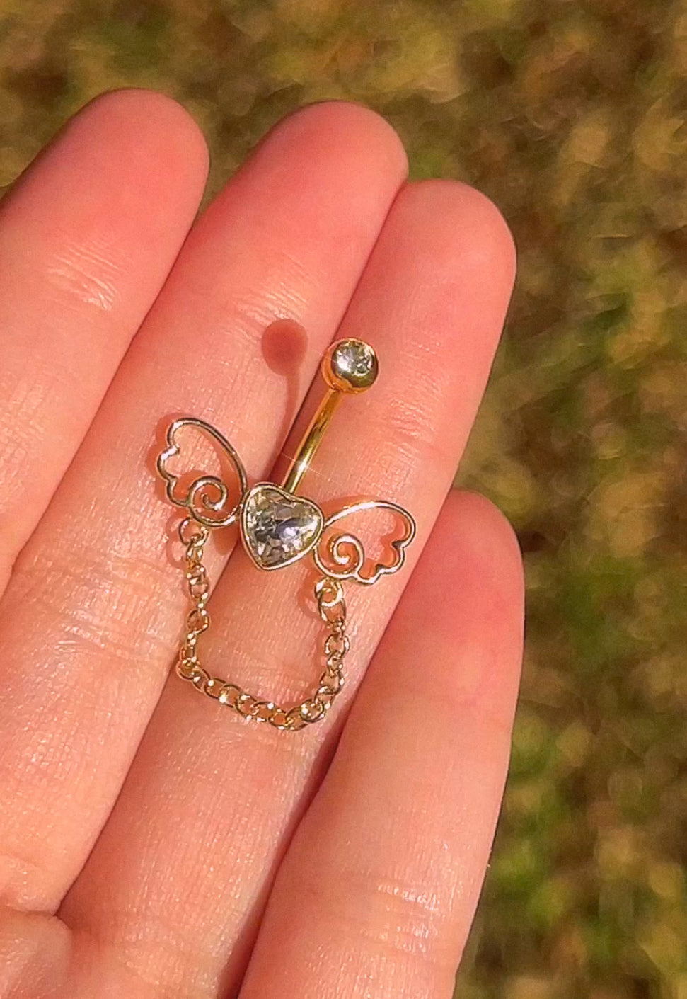Angel Energy Belly Ring
