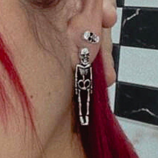 Skeleton Dangle Earrings