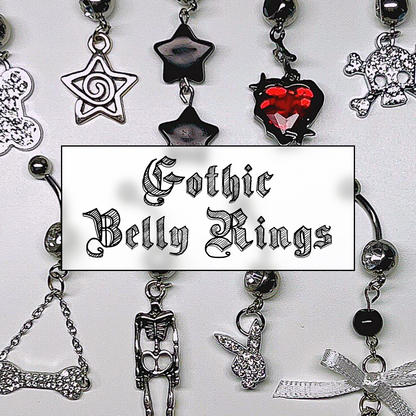 Spooky Season Belly Ring Collection