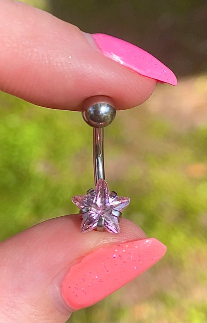 Tiny Star Belly Ring