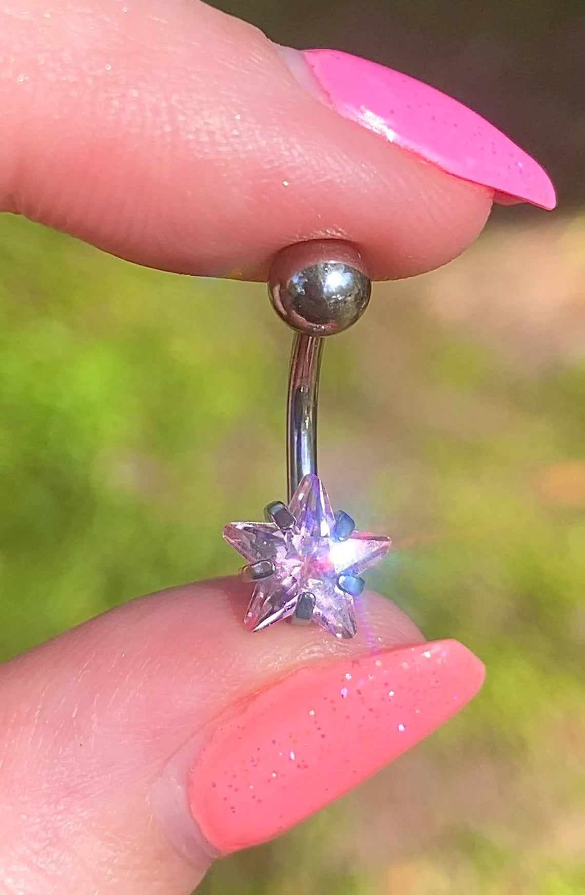 Tiny Star Belly Ring