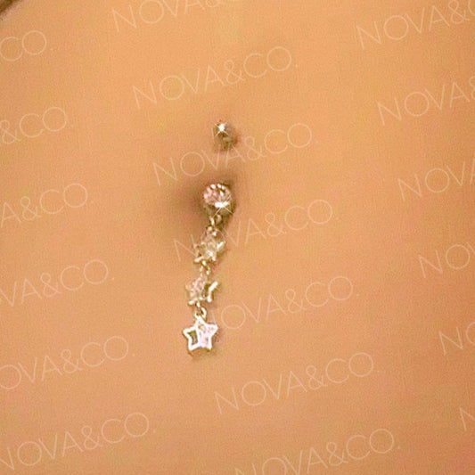 Little Star Baby Belly Button Ring